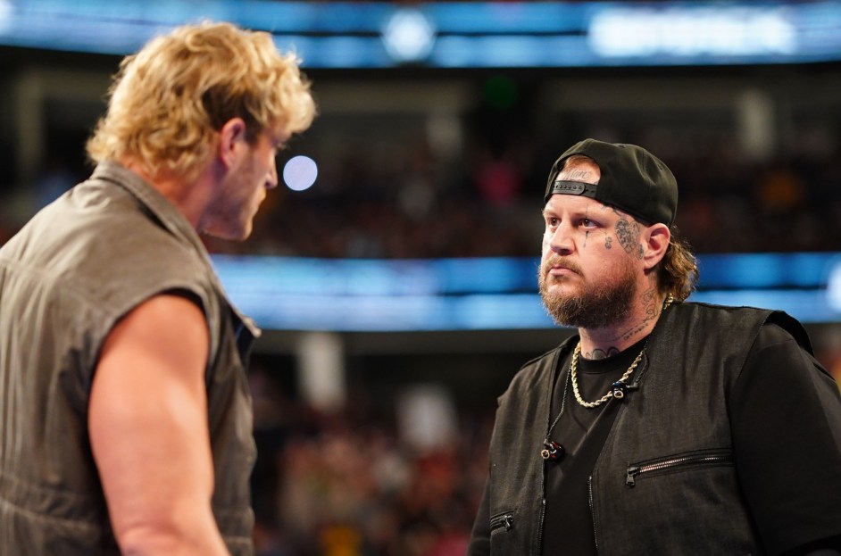 Jelly Roll Clashes With Logan Paul at WWE SmackDown in Nashville: Watch