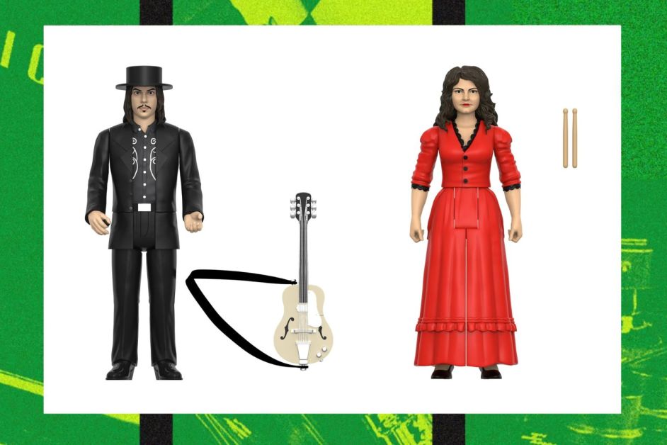 Celebrate The White Stripes’ Rock Hall Induction With These Action Figures of the Band