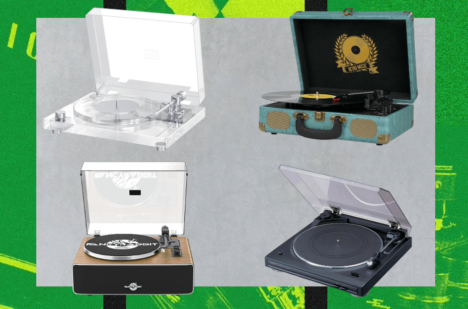 From Retro Models to a See-Through Turntable, 6 Record Player Deals to Score on Amazon for the Holidays