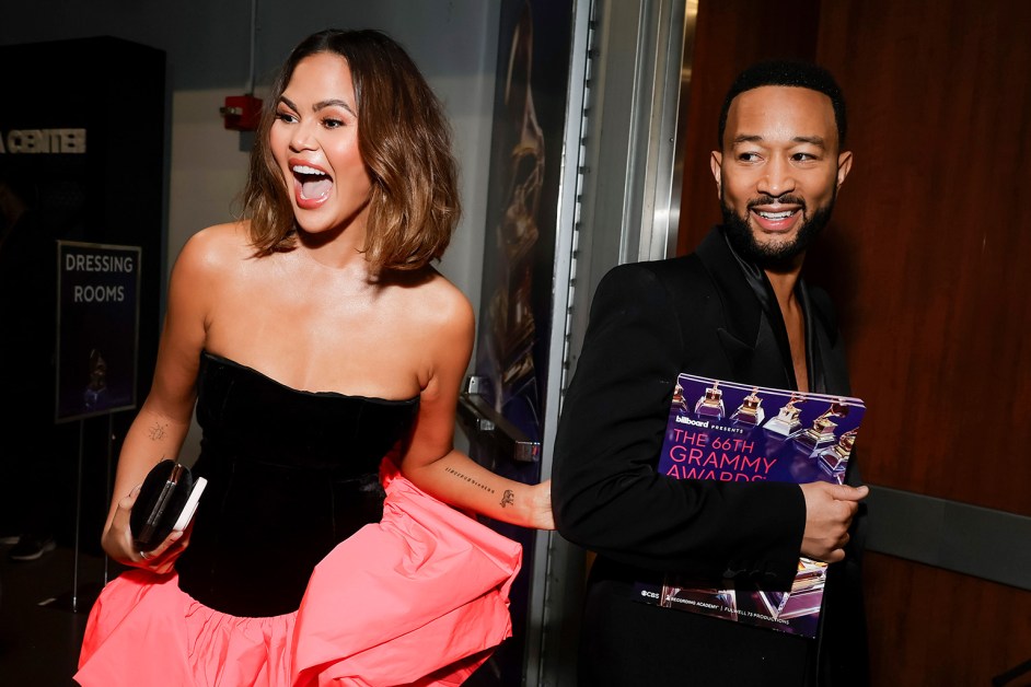 John Legend Celebrates 47th Birthday With Family Slime Outing in New York