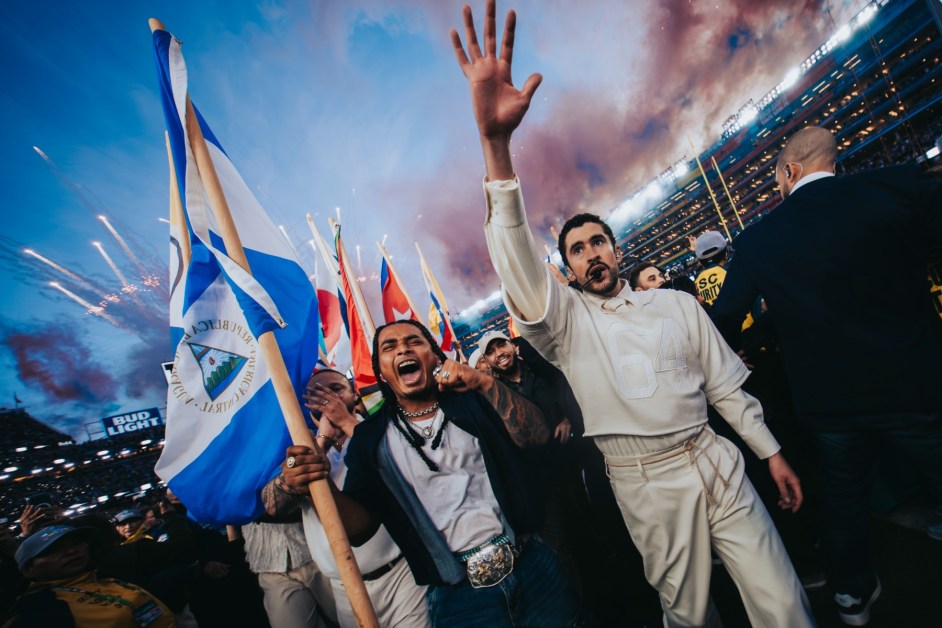 Meet the Viral Flag Waver Who Was Next to Bad Bunny for His Super Bowl Halftime Show Closing