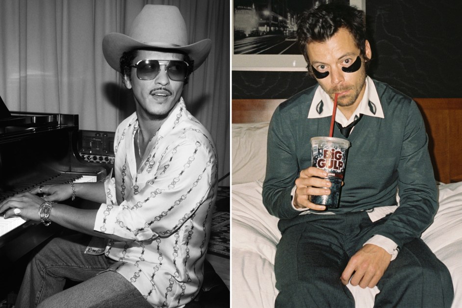What Do Bruno Mars’ & Harry Styles’ New Albums Tell Us About Where Each Pop Star Is in His Career?