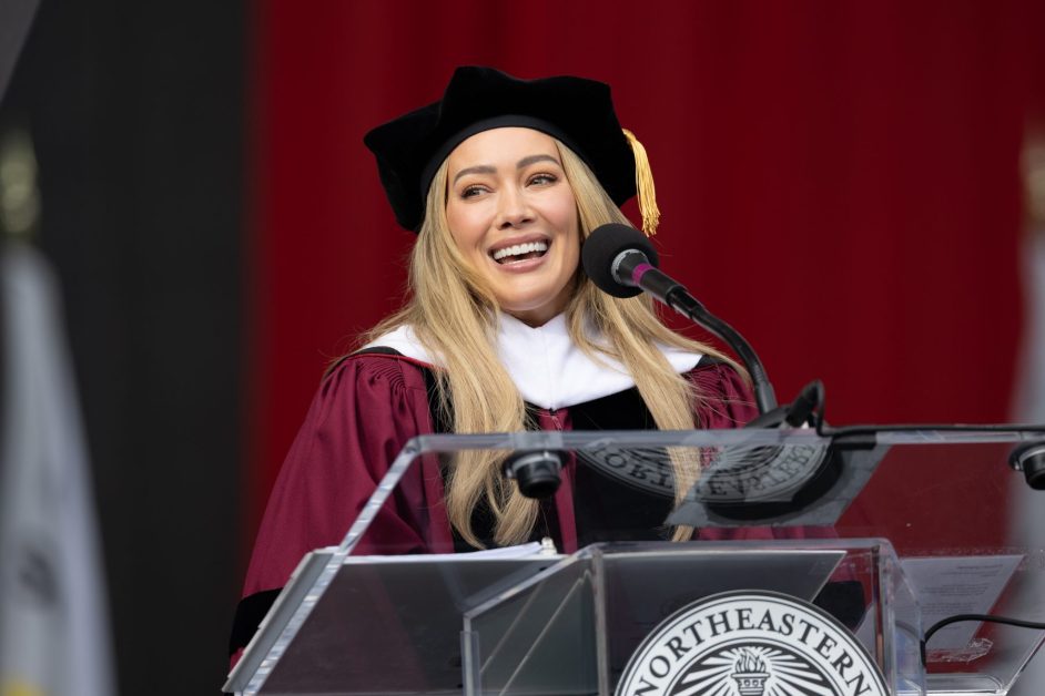 Hilary Duff Delivers Inspiring Northeastern University Commencement Speech: ‘Don’t Forget to Pause And Appreciate How Far You’ve Come’