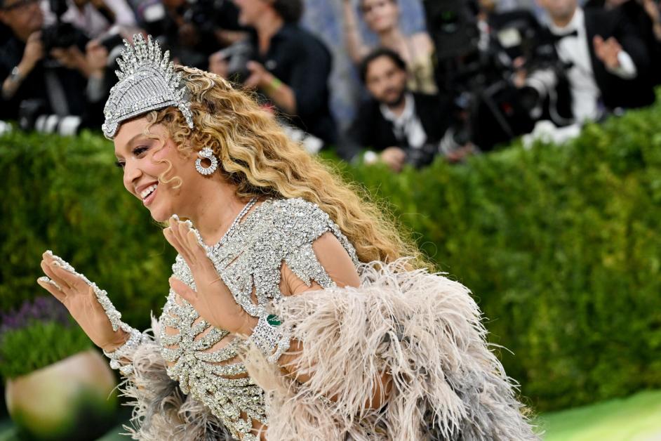 Beyoncé Makes Show-Stopping Met Gala Appearance — Her First in a Decade