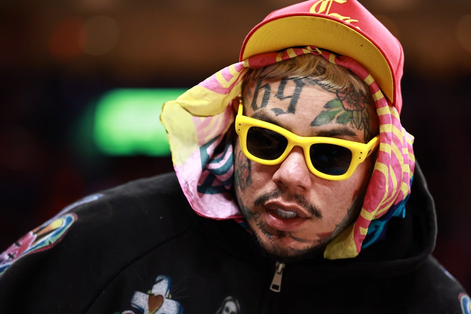 6ix9ine Makes Shocking Comments About Girlfriend’s Pregnancy at Gender Reveal Party