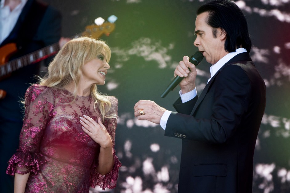 Kylie Minogue Joins Nick Cave and the Bad Seeds for ‘Where the Wild Roses Grow’ in Brighton