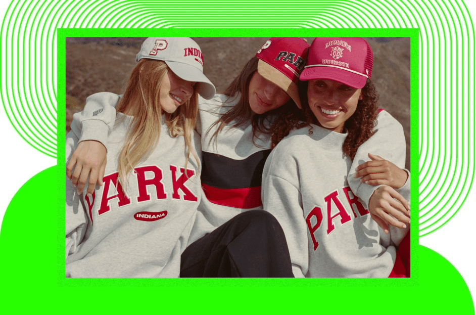 Parke’s Viral Collegiate Sweatshirts Are Still in Stock, From Schools Tied to Music Legends & More