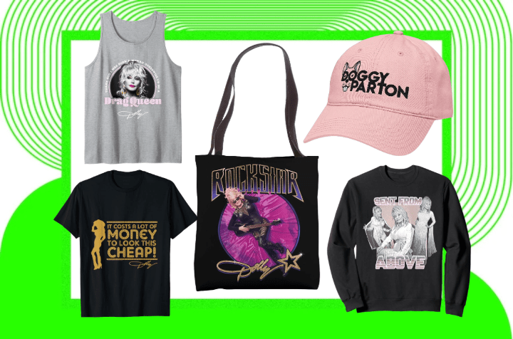 Dolly Parton’s Official Merch Is a Reflection of the Late Singer’s Big, Bold Personality: Shop Here