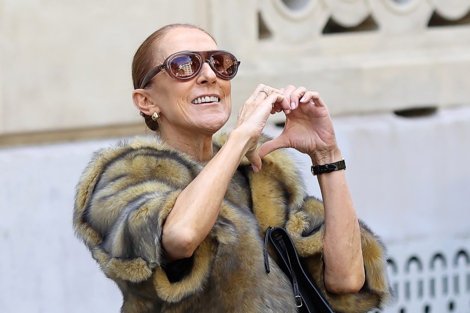 Céline Dion Hops Atop a Car to Sing With Crowd of Fans in Paris