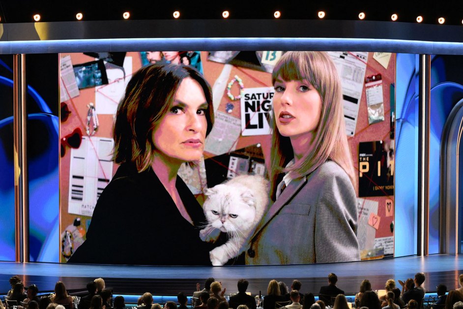 Mariska Hargitay Praises Taylor Swift’s Acting — and ‘Best Cookies’ — on Emmys ‘SVU’ Set