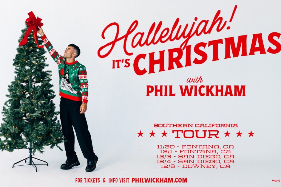Phil Wickham Sets Return of His SoCal Christmas Tour: ‘I Can’t Wait to Worship & Celebrate With You This Christmas’