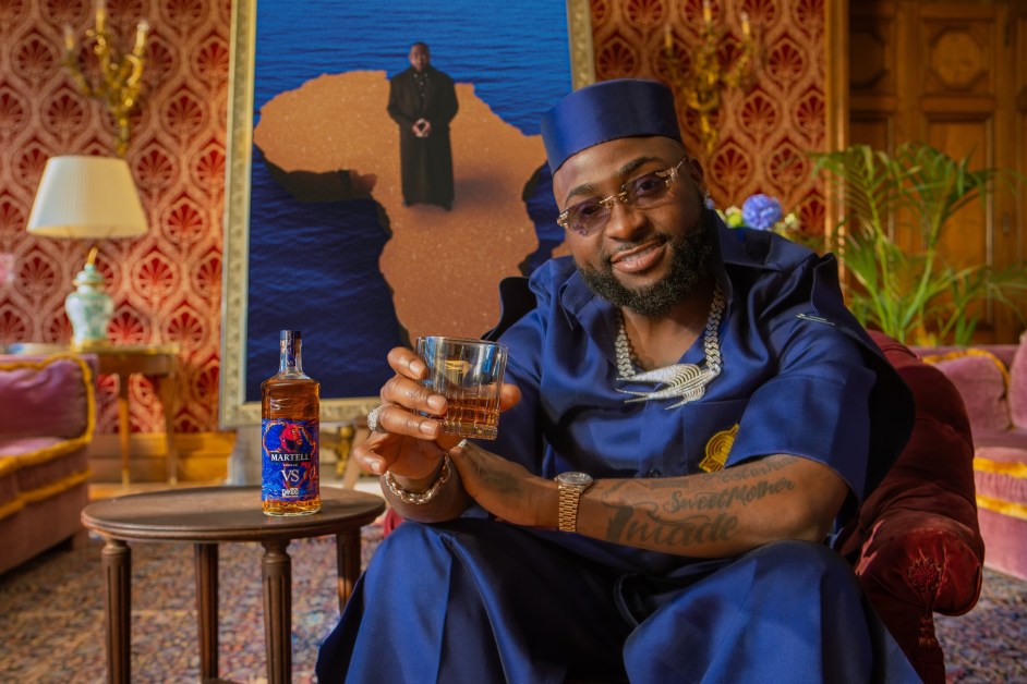 Davido Teams With Martell for Afrobeats-Inspired Cognac Bottle: ‘It’s Been a Blessing to Help Push the Sound of Afrobeats to the World’